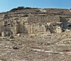 Развалины античного города Аматус.