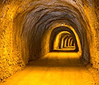 Пешеходный тоннель в Бечичах.